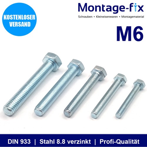 Sechskantschrauben - m6,