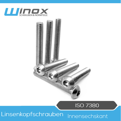 Linsenkopfschrauben iso 7380 - iso,